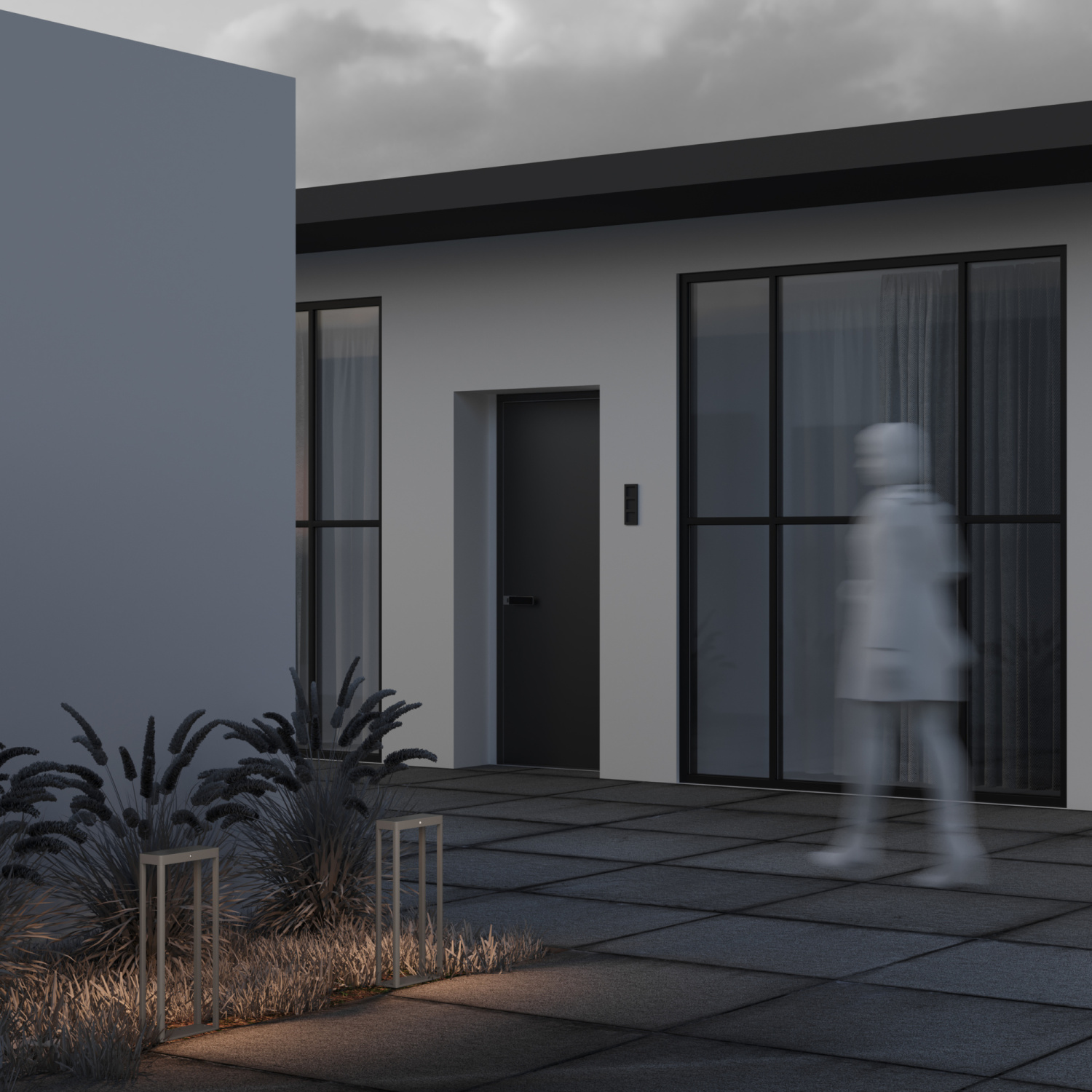 Maytoni Outdoor Pir Ландшафтный светильник цвет: графит OSL456FL-L2GF3K