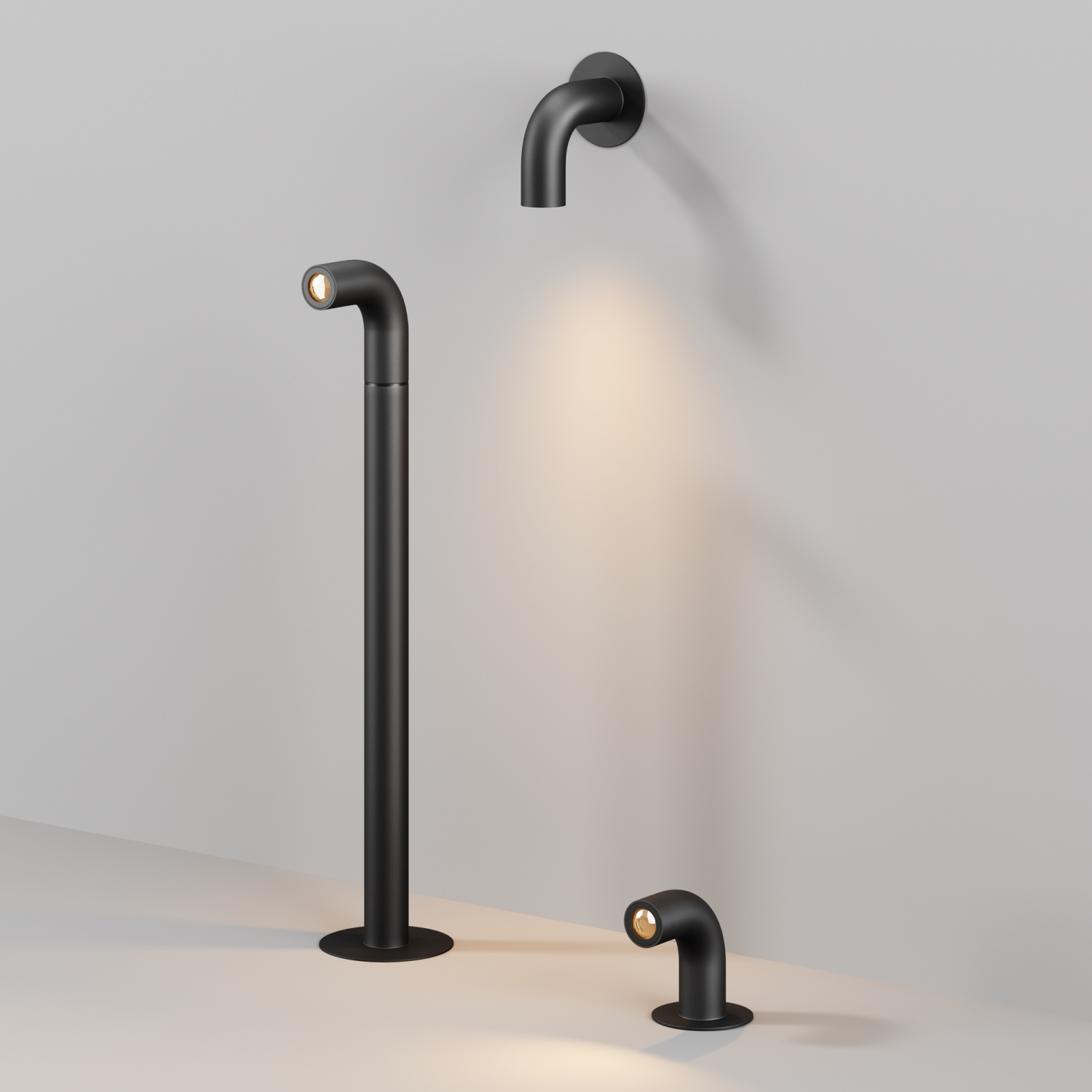 Maytoni Outdoor Sleek Ландшафтный светильник цвет: графит O477FL-L2GF3K1