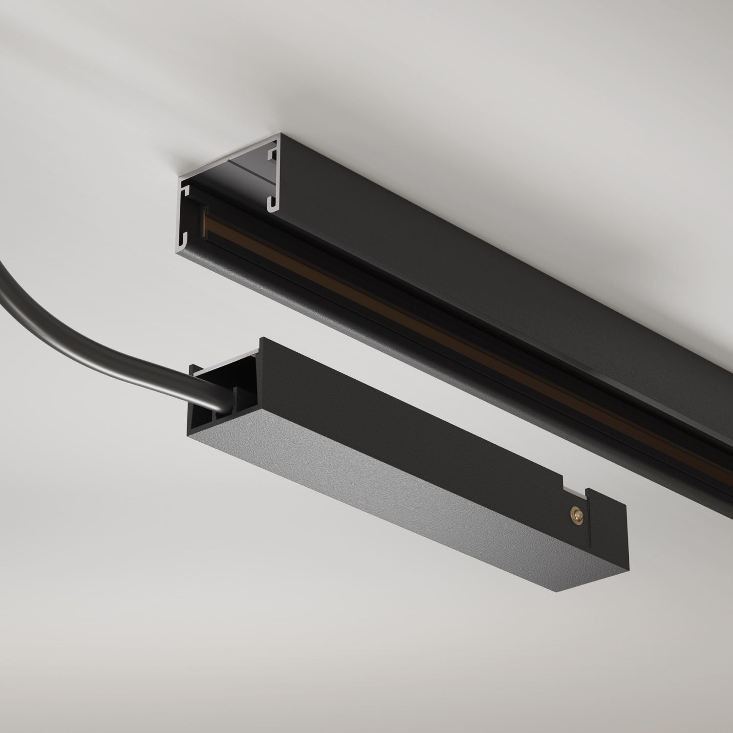 Maytoni Technical Ввод питания Basity, черный TRA172B-1B