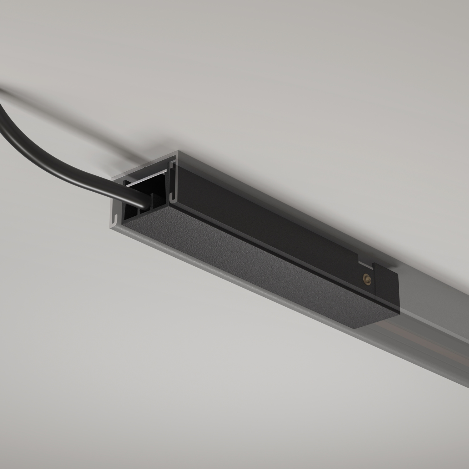 Maytoni Technical Ввод питания Basity, черный TRA172B-1B