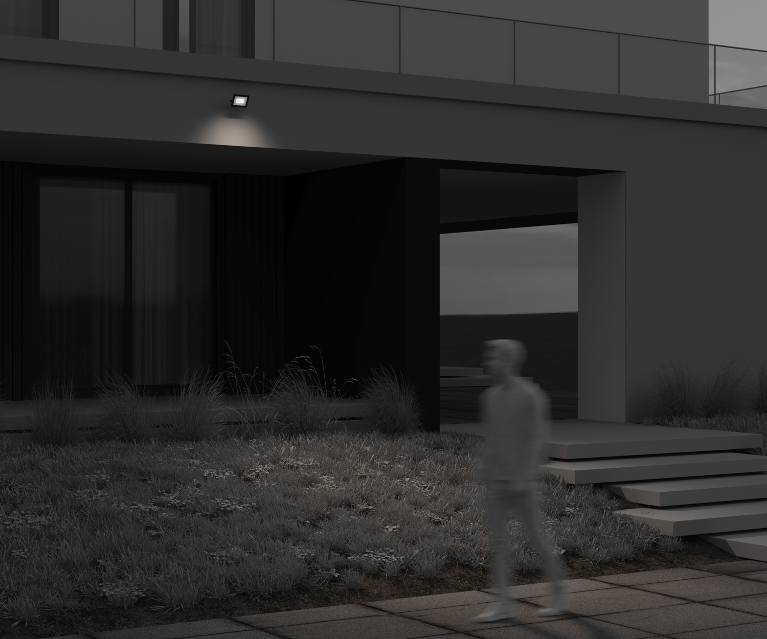 Maytoni Outdoor Flood Прожектор цвет: черный FL001-L30B4K