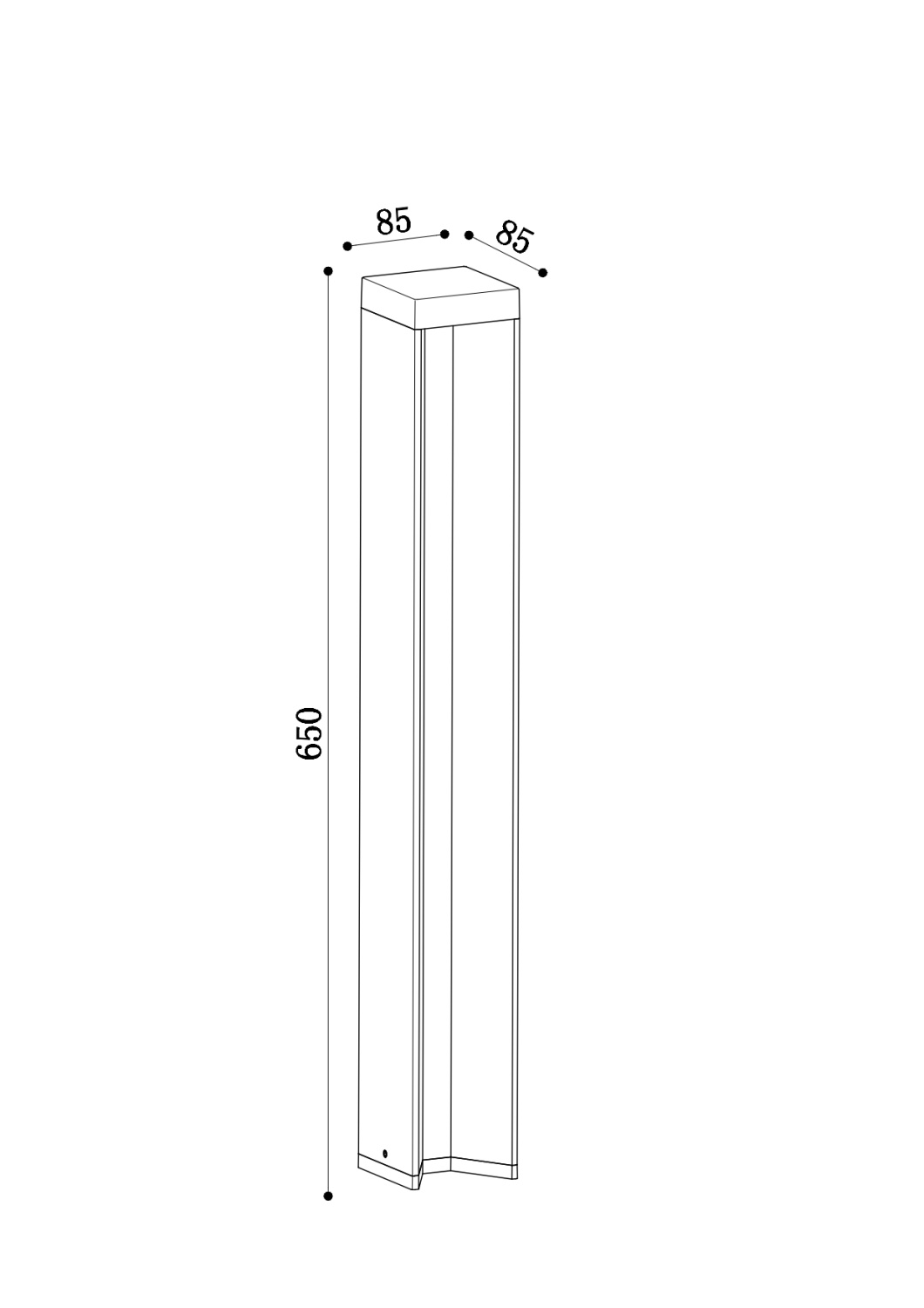 Maytoni Outdoor Essen Ландшафтный светильник цвет: черный O596FL-L9B4K1