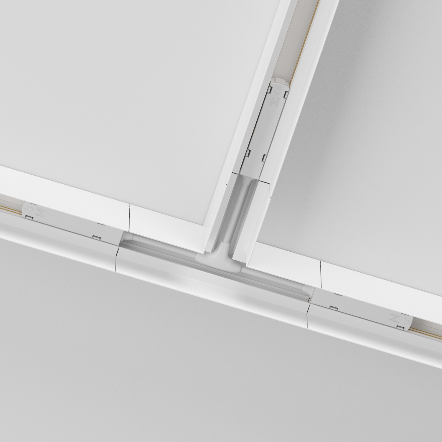 Maytoni Technical Коннектор Т-образный Gravity накладной белый TRA010CT-41W