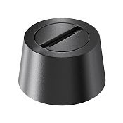 Maytoni Technical Чаша накладная Parity для двойного вывода ленты черная TRA130CRDuo-B