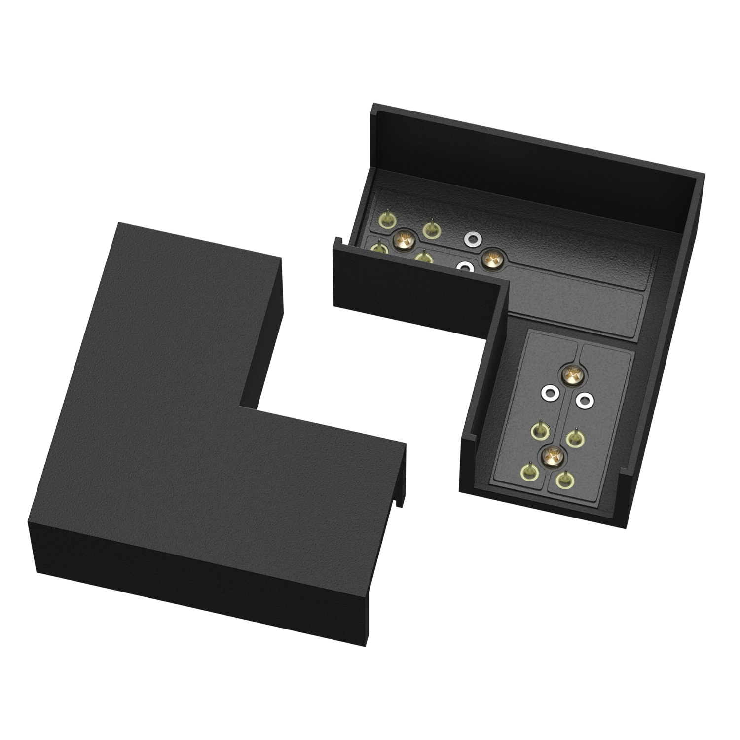 Maytoni Technical Коннектор питания угловой Elasity TRA160CL-11B