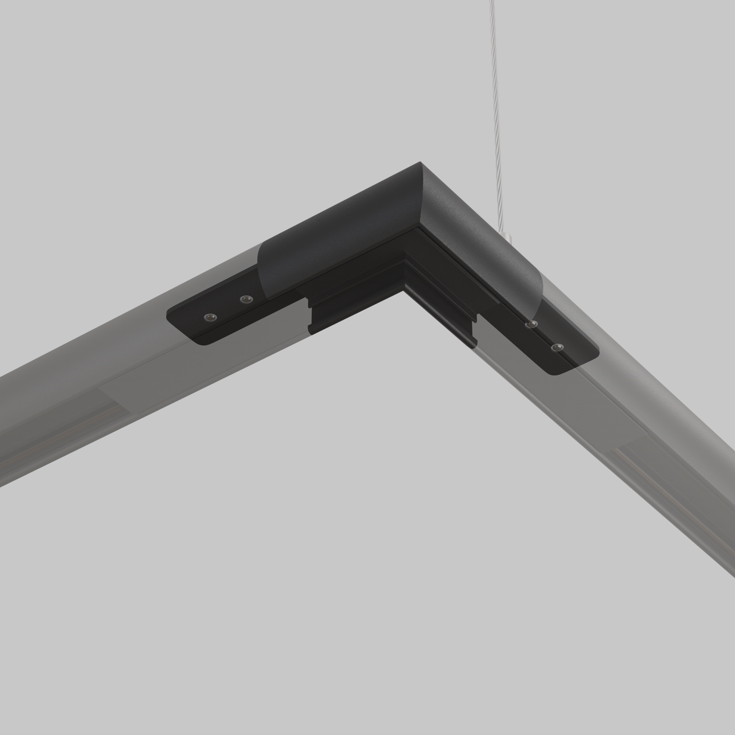 Maytoni Technical Коннектор угловой круглый Basity, черный TRA172CL-R-11B