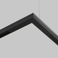 Maytoni Technical Коннектор угловой круглый Basity, черный TRA172CL-R-11B