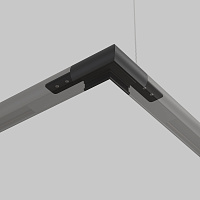 Maytoni Technical Коннектор угловой круглый Basity, черный TRA172CL-R-11B