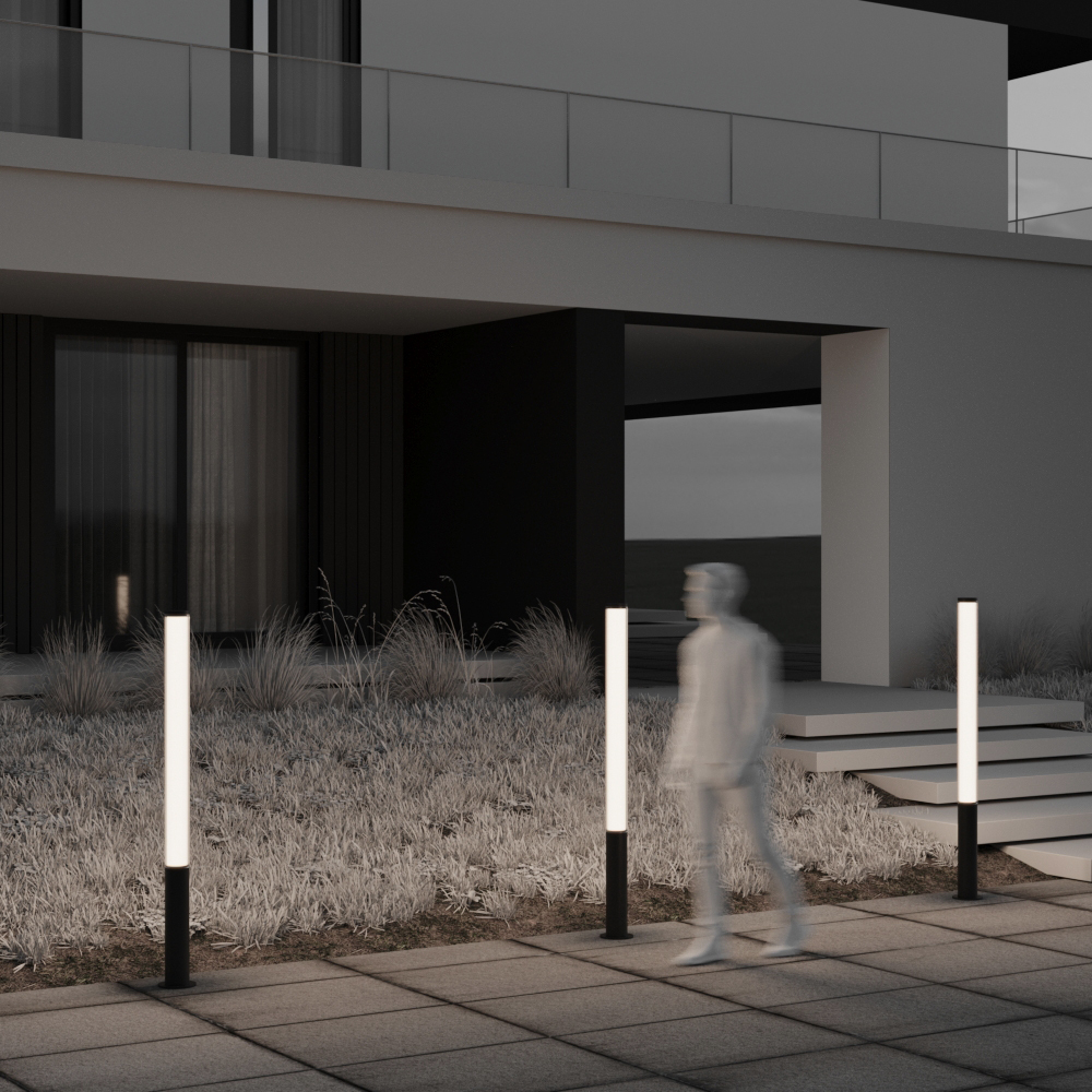 Maytoni Outdoor Ster Садово-парковый светильник цвет: черный O467FL-L70B3K