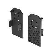 Maytoni Technical Заглушки к встраиваемому шинопроводу Exility 2 шт. черный TRA034EC-42B