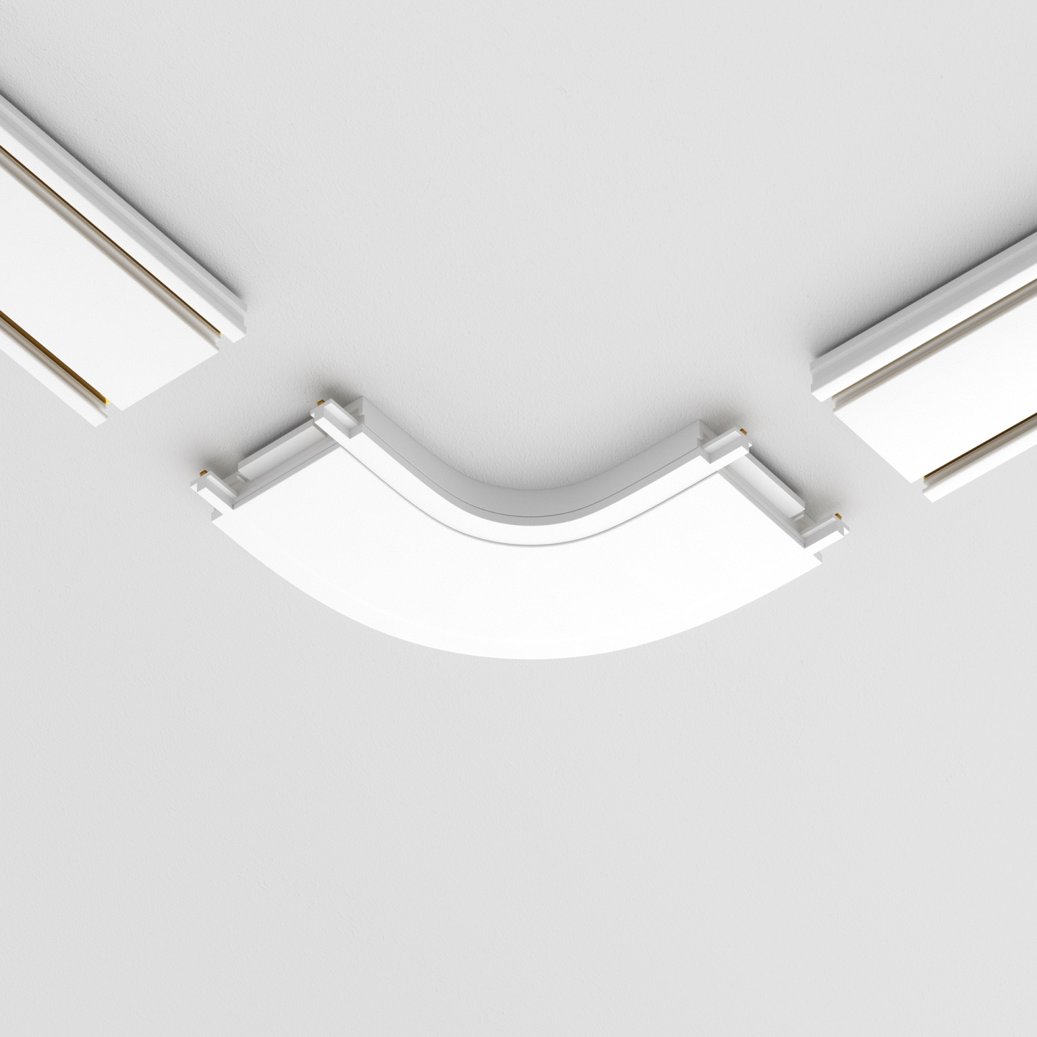 Maytoni Technical Конектор питания полукруглый Radity белый TRA084CR-11W