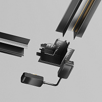 Maytoni Technical Коннектор угловой Radity встраиваемый черный TRA084CL-12B