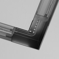 Maytoni Technical Коннектор угловой Radity встраиваемый черный TRA084CL-12B