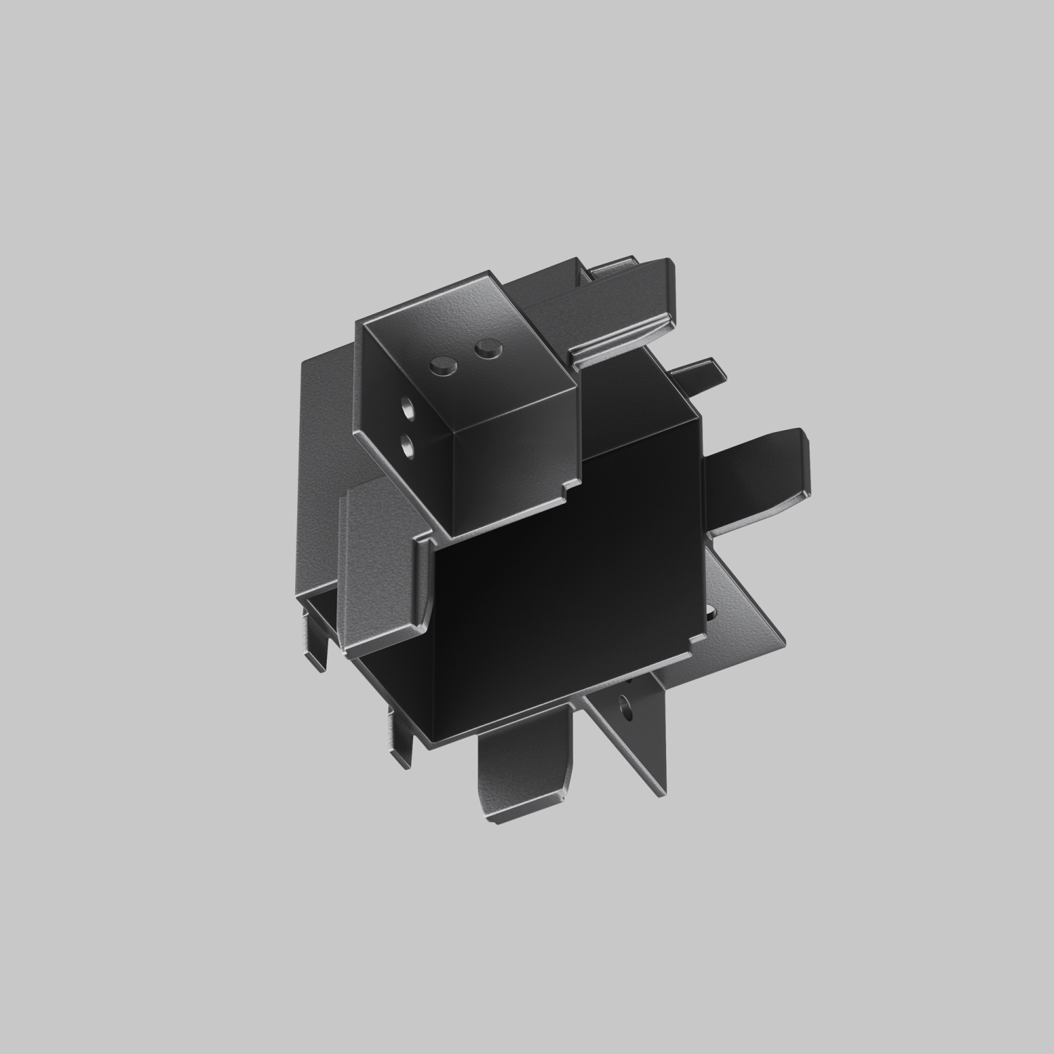 Maytoni Technical Коннектор угловой внутренний Radity встраиваемый черный TRA084CT-12B