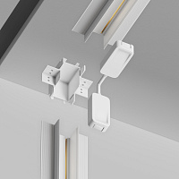 Maytoni Technical Коннектор угловой внутренний Radity встраиваемый белый TRA084CT-12W