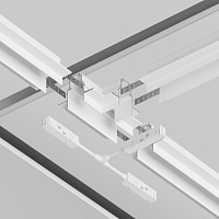 Maytoni Technical Коннектор питания Т-образный Gravity белый TRA004CWT-22W