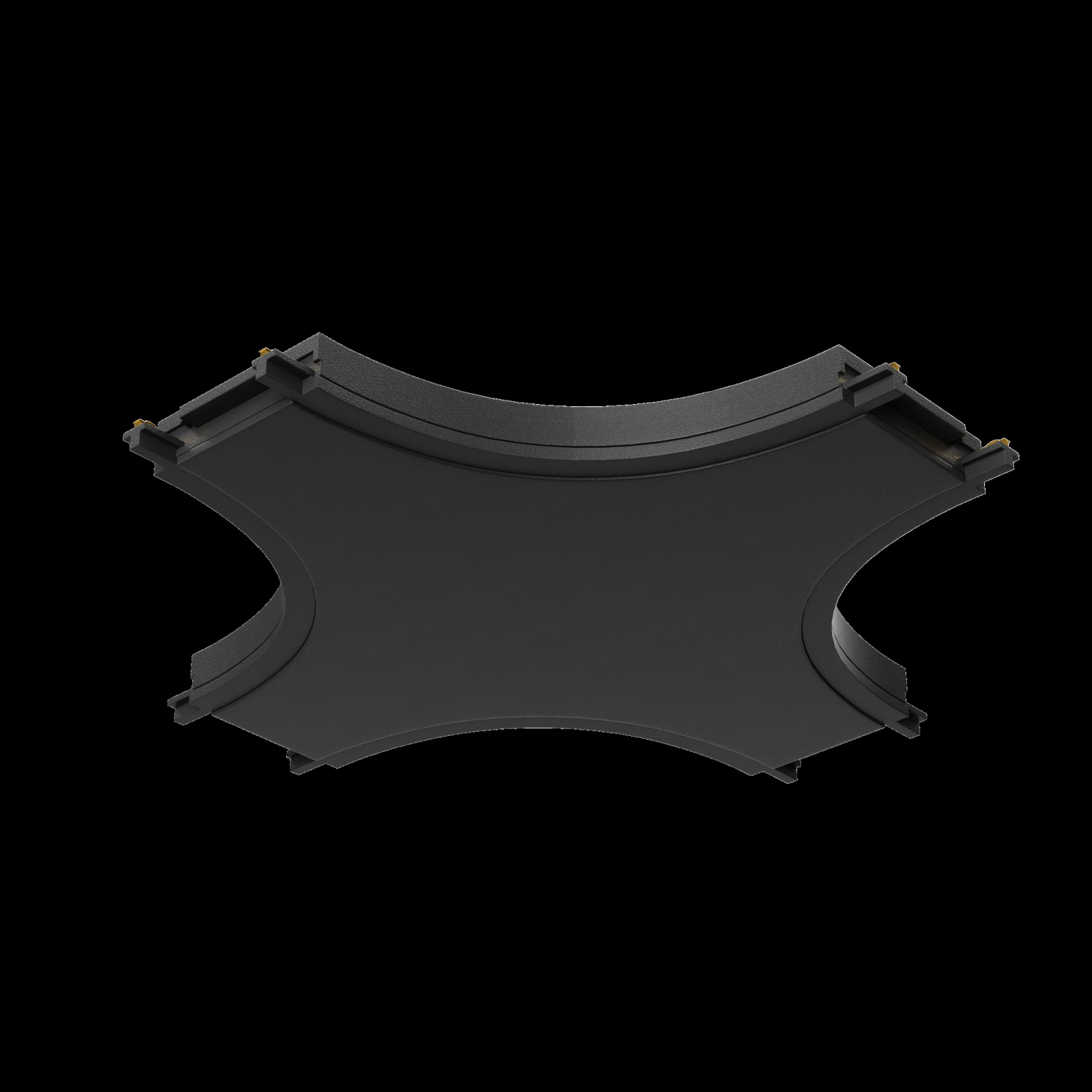 Maytoni Technical Коннектор питания X-образный Radity черный TRA084CX-11B