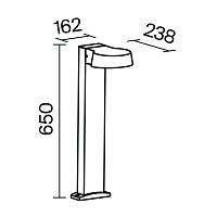 Maytoni Outdoor Share Ландшафтный светильник цвет: графит O443FL-L12GF3K