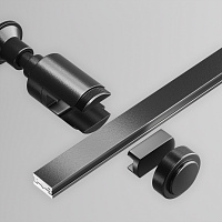 Maytoni Technical Крепление настенное Wall  одинарное Flarity черный TRA155CW-S1-B