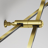 Maytoni Technical Крепление настенное Wall двойное Flarity латунь TRA155CW-D1-BS