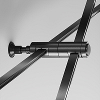 Maytoni Technical Крепление настенное Wall двойное Flarity черный TRA155CW-D1-B