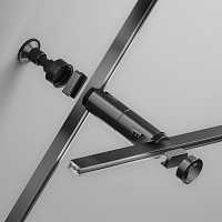 Maytoni Technical Крепление настенное Wall двойное Flarity черный TRA155CW-D1-B