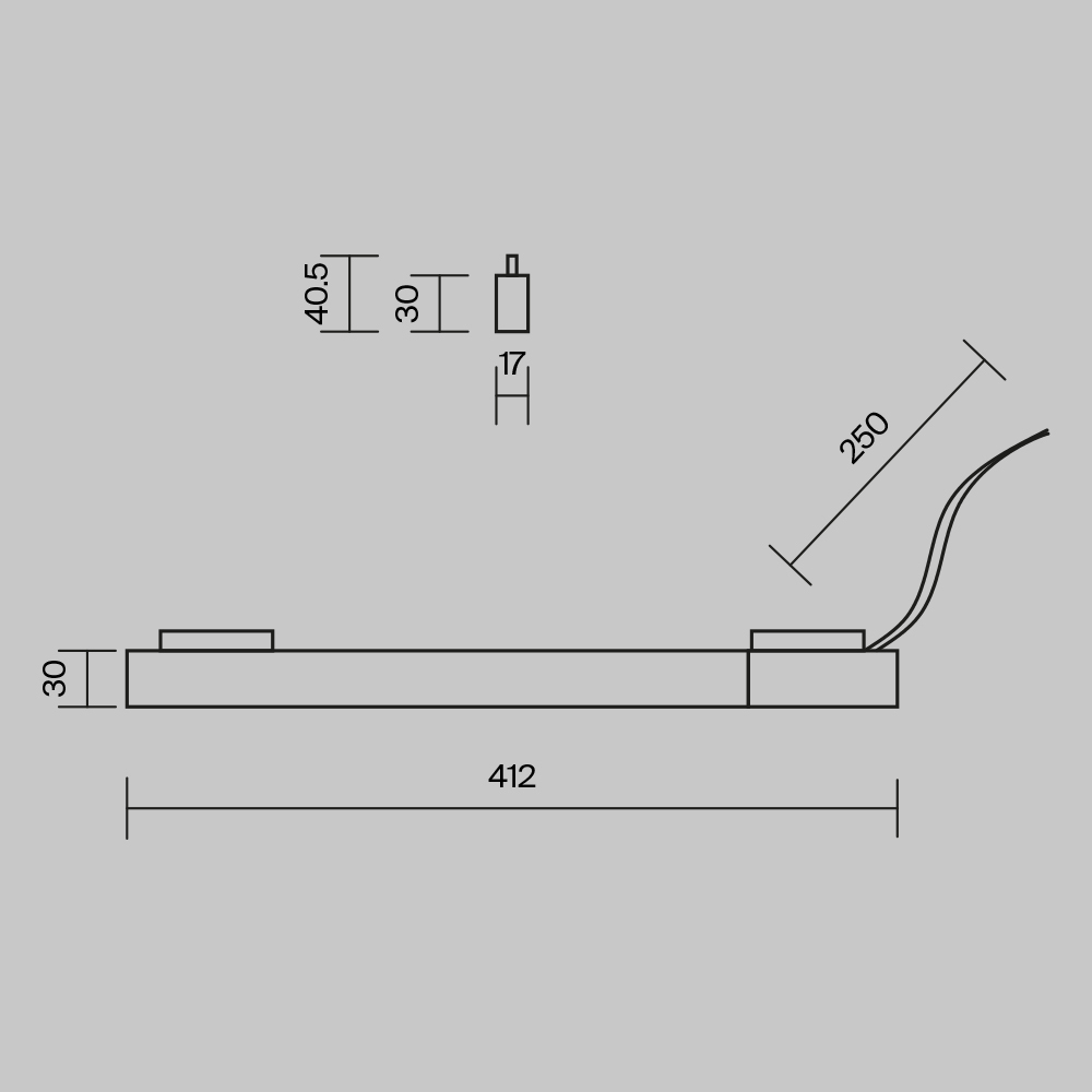 Maytoni Technical Power Supply Levity Блок питания цвет: черный TRA184DR-100B