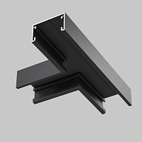 Maytoni Technical Т- образный коннектор накладной Basity, черный TRA172CT-11B