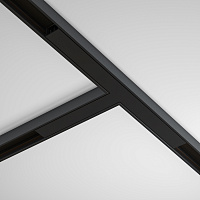 Maytoni Technical Т- образный коннектор накладной Basity, черный TRA172CT-11B