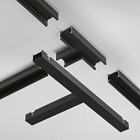 Maytoni Technical Т- образный коннектор накладной Basity, черный TRA172CT-11B