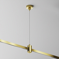 Maytoni Technical Подвес тросовый Hang одинарный Flarity латунь TRA157SW-S1-BS