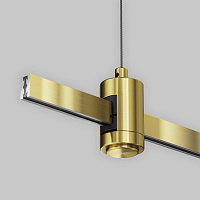 Maytoni Technical Подвес тросовый Hang одинарный Flarity латунь TRA157SW-S1-BS