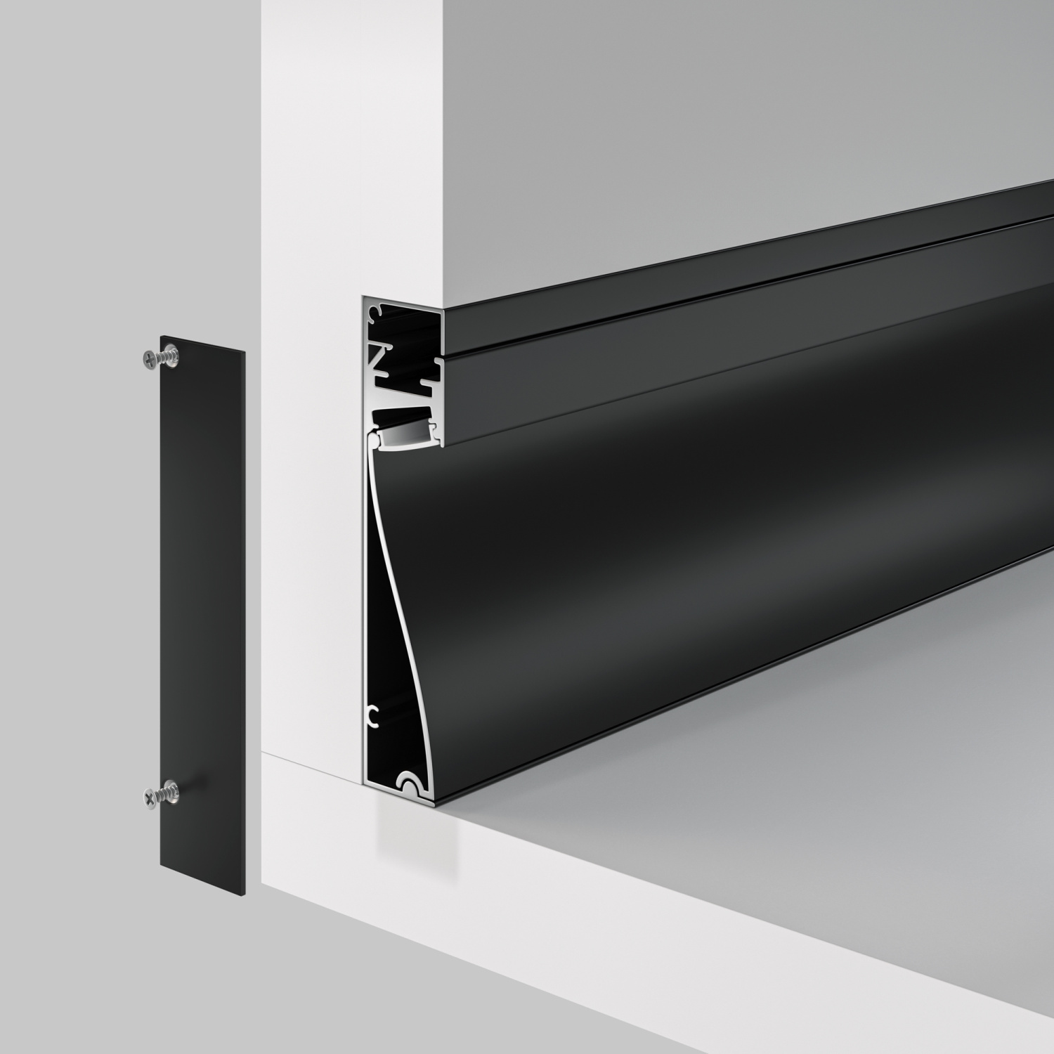 Maytoni Led Strip Профиль ALM-8018-B-2M