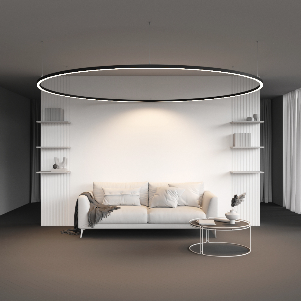 Maytoni Led Strip Радиусный профиль ALM-3535R-B-D-45°-3M