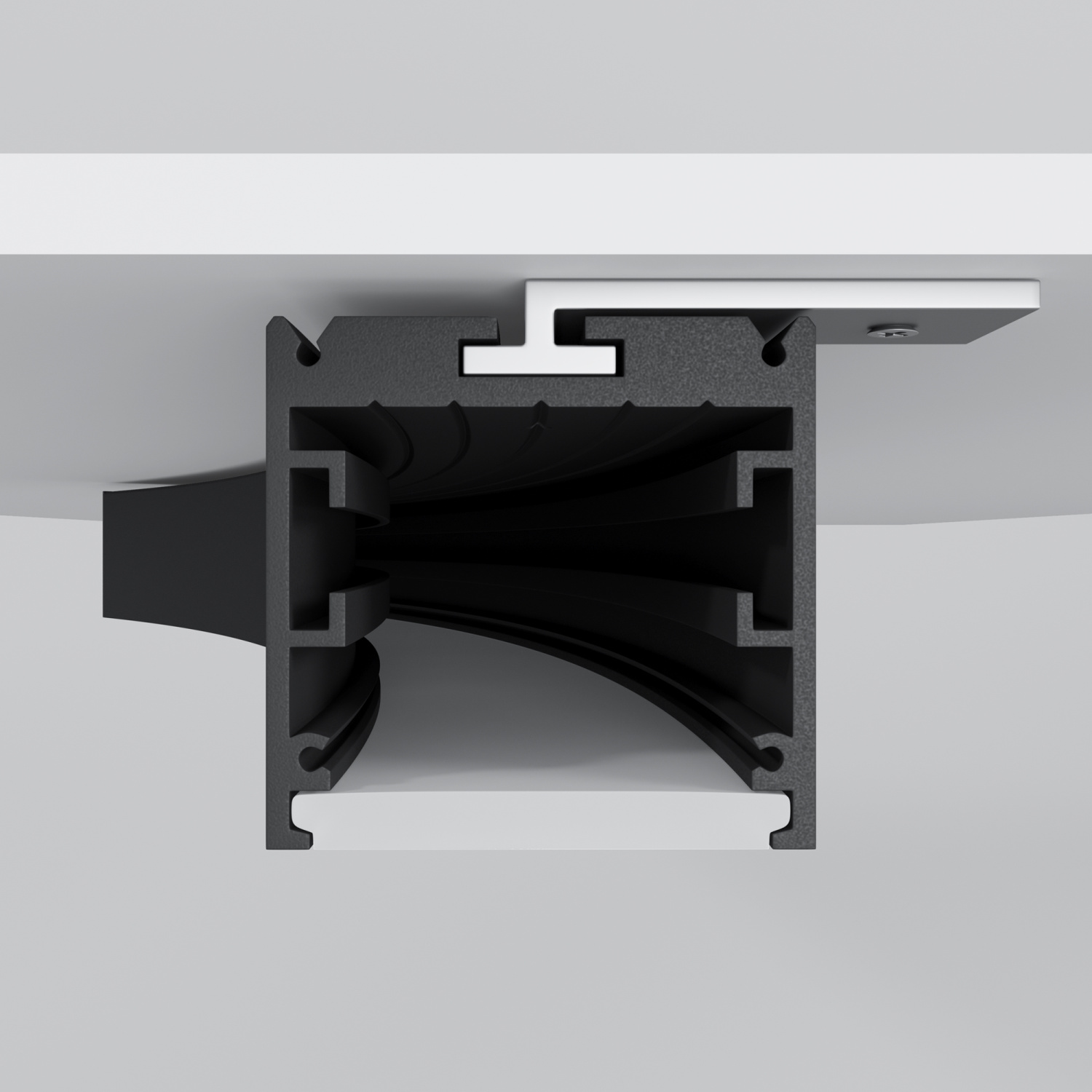 Maytoni Led Strip Радиусный профиль ALM-3535R-B-D-45°-3M