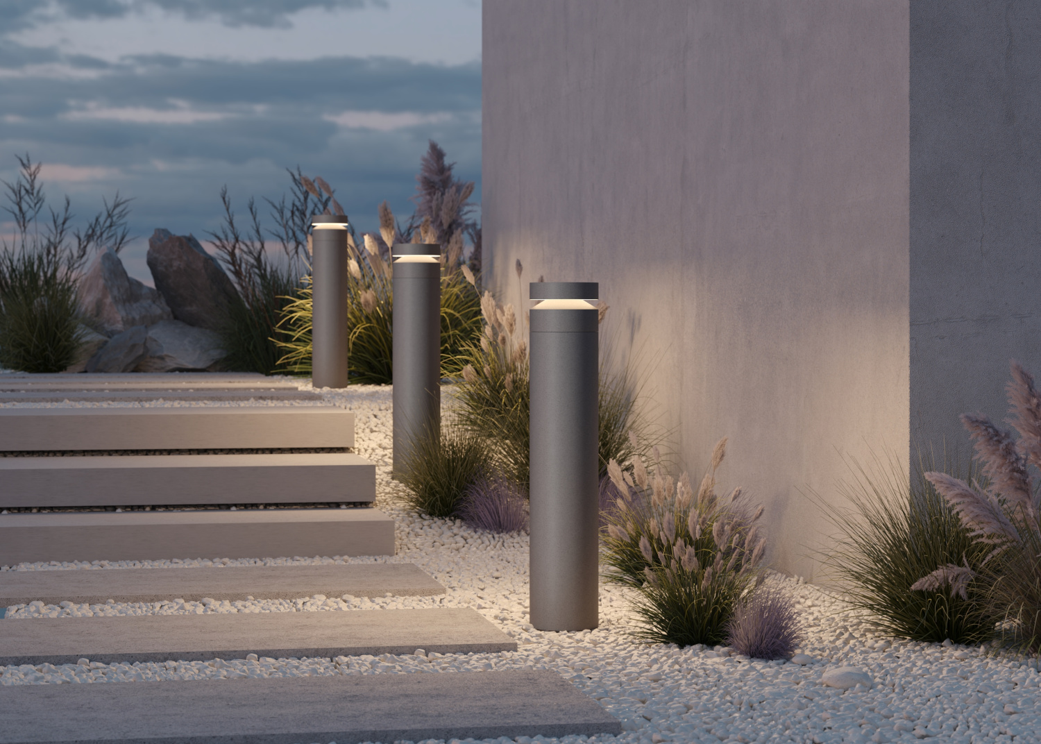 Maytoni Outdoor Betone Ландшафтный светильник цвет: цемент O469FL-L20CM3K