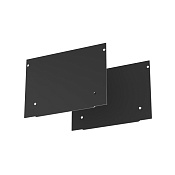 Maytoni Technical Заглушка декоративная черная - 2шт.+ 8 саморезов для профиля ALM-11681-PL-B-2M ALM013EC-PL-B