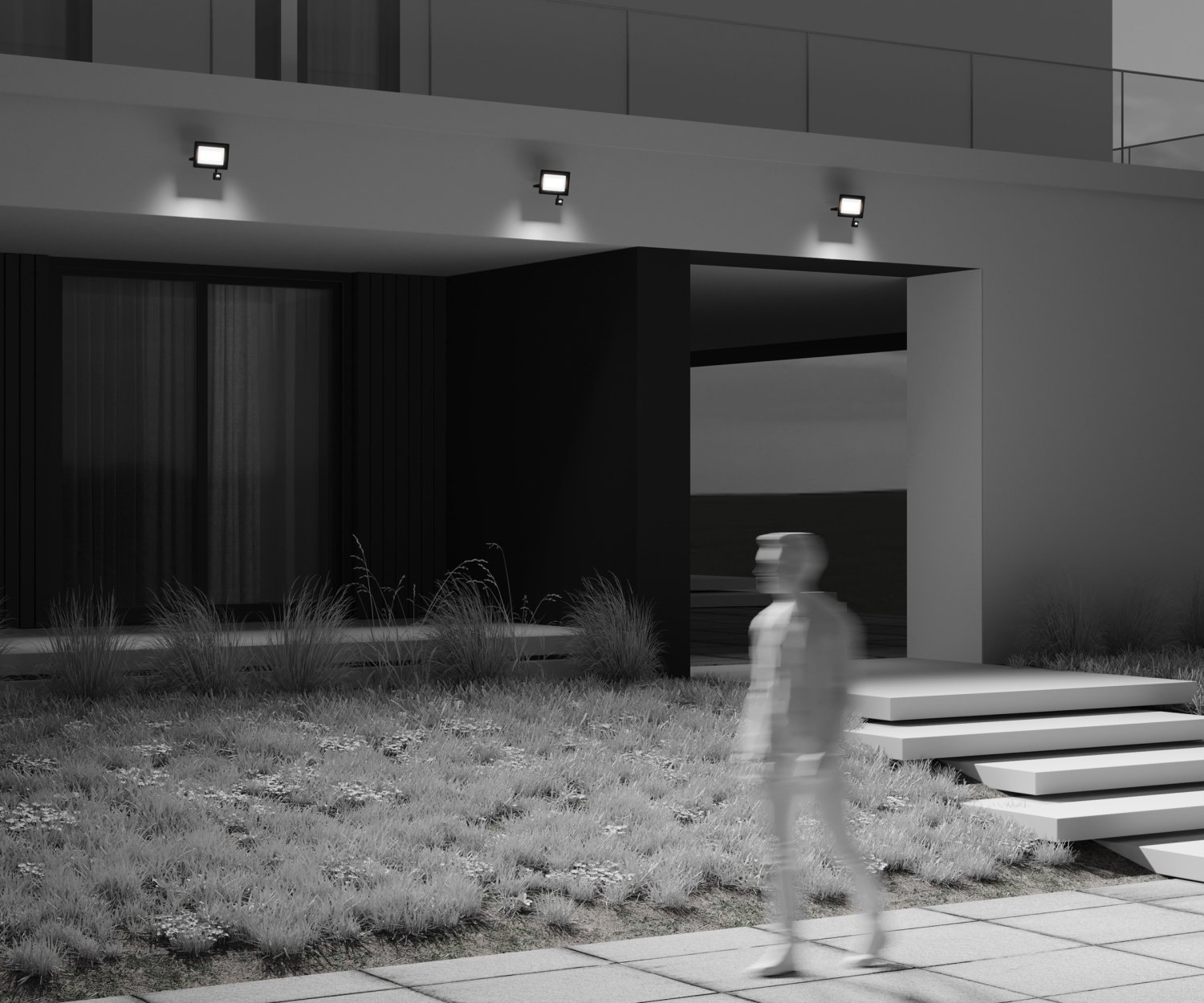 Maytoni Outdoor Flood Прожектор цвет: черный FL001-L50B4KSR