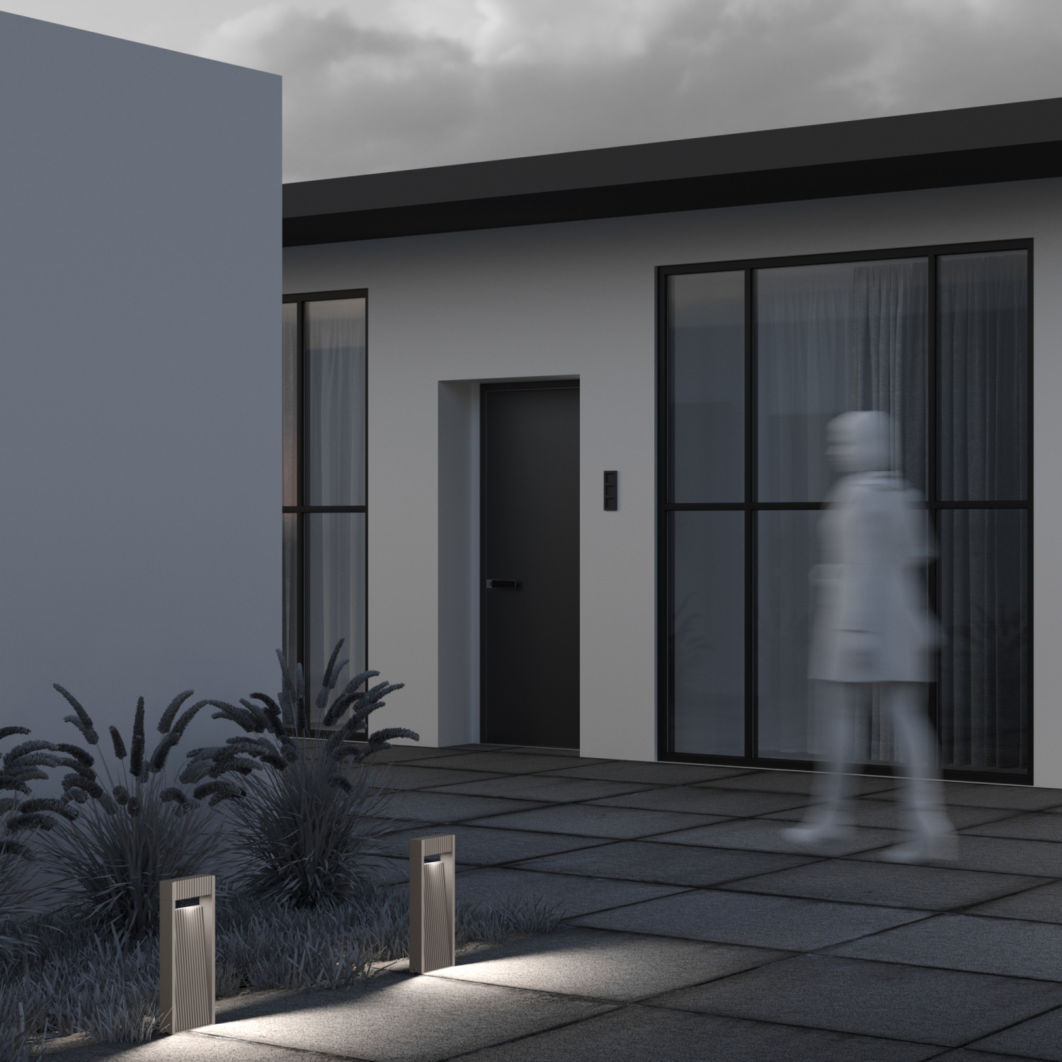 Maytoni Outdoor Sten Ландшафтный светильник цвет: графит O444FL-L13GF3K