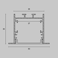 Maytoni Led Strip Профиль ALM-5035-S-2M