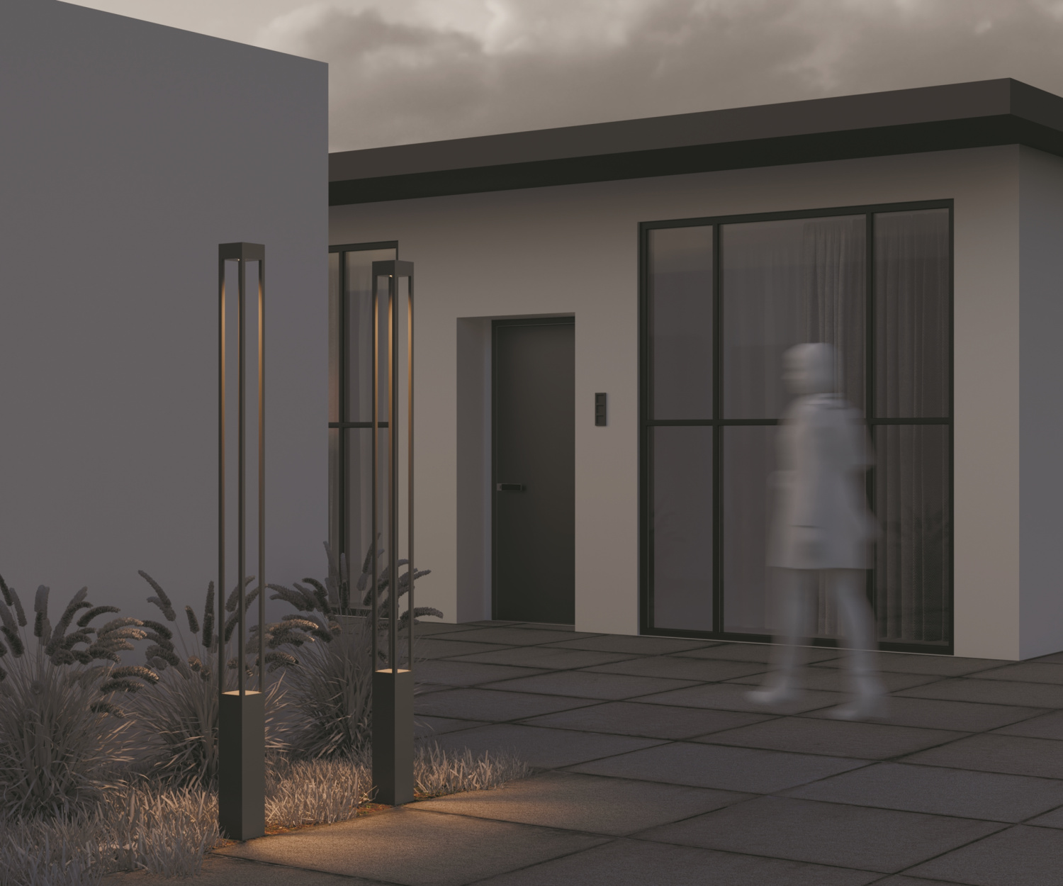 Maytoni Outdoor Elbe Садово-парковый светильник цвет: графит O424FL-L25GF