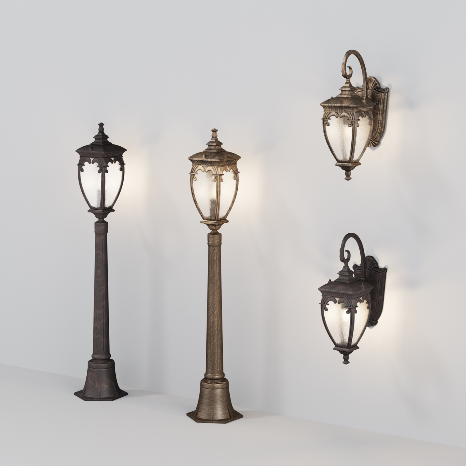 Maytoni Outdoor Fleur Ландшафтный светильник цвет: бронза антик O414FL-01BZ1