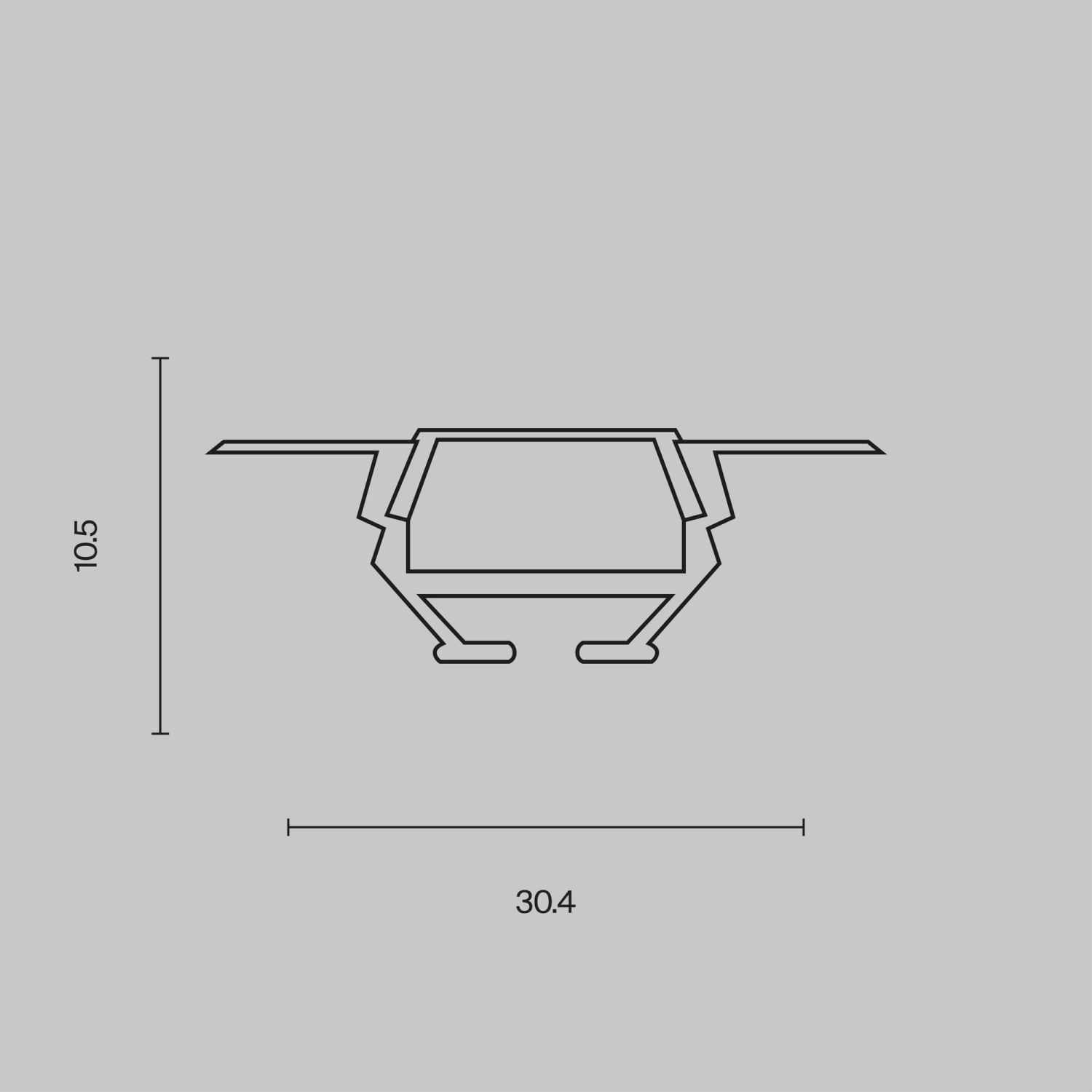 Maytoni Led Strip Профиль ALM010S-2M