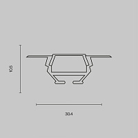 Maytoni Led Strip Профиль ALM010S-2M