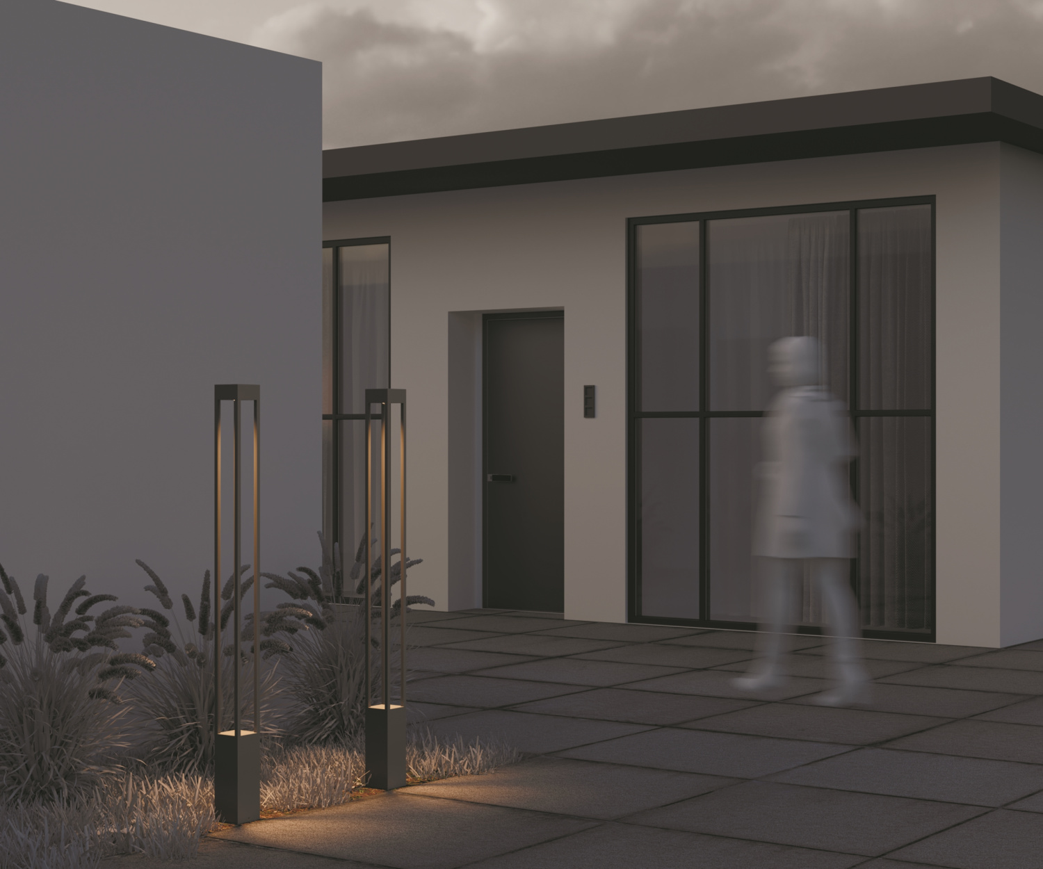 Maytoni Outdoor Elbe Садово-парковый светильник цвет: графит O424FL-L20GF