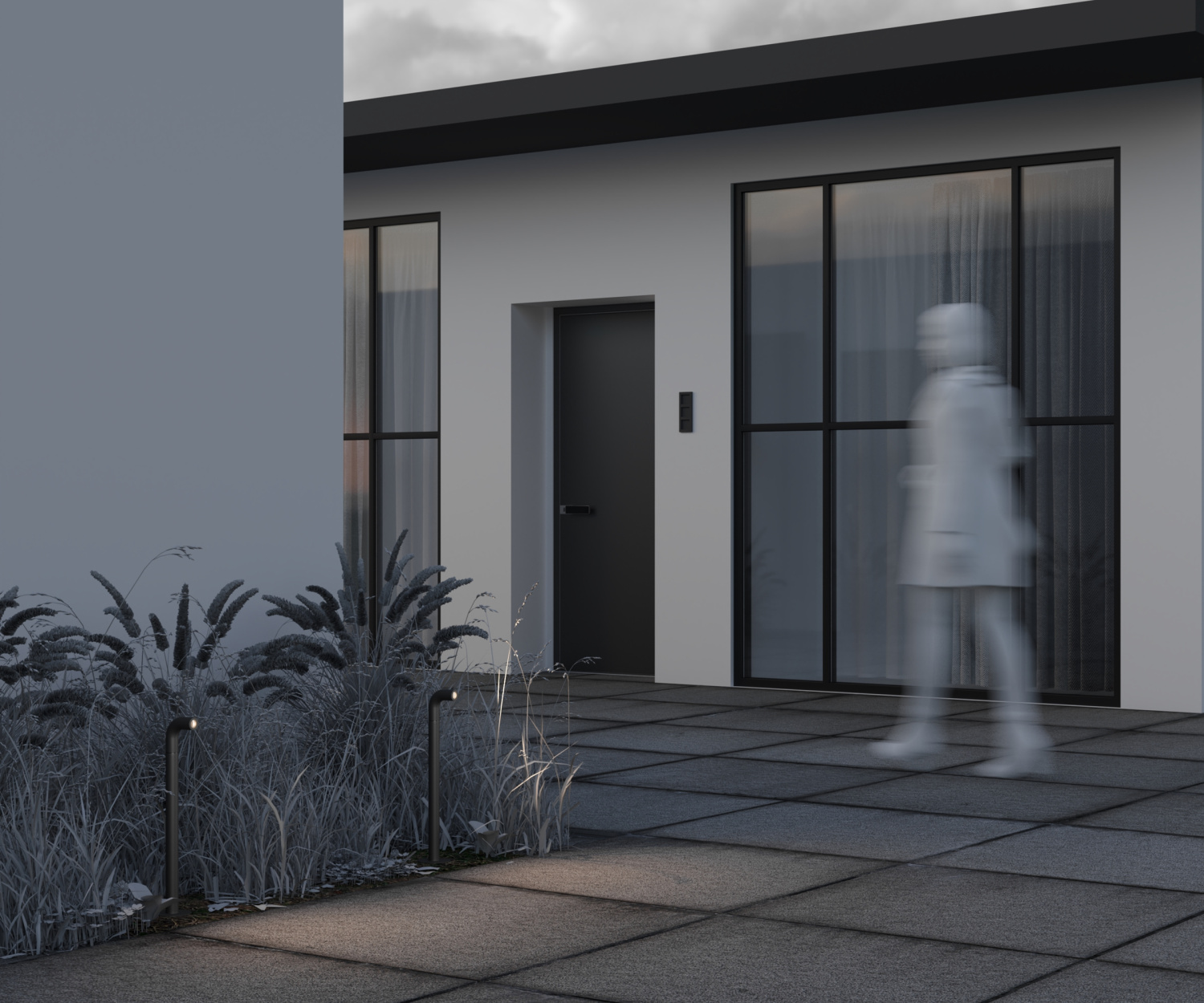 Maytoni Outdoor Sleek Ландшафтный светильник цвет: графит O477FL-L2GF3K