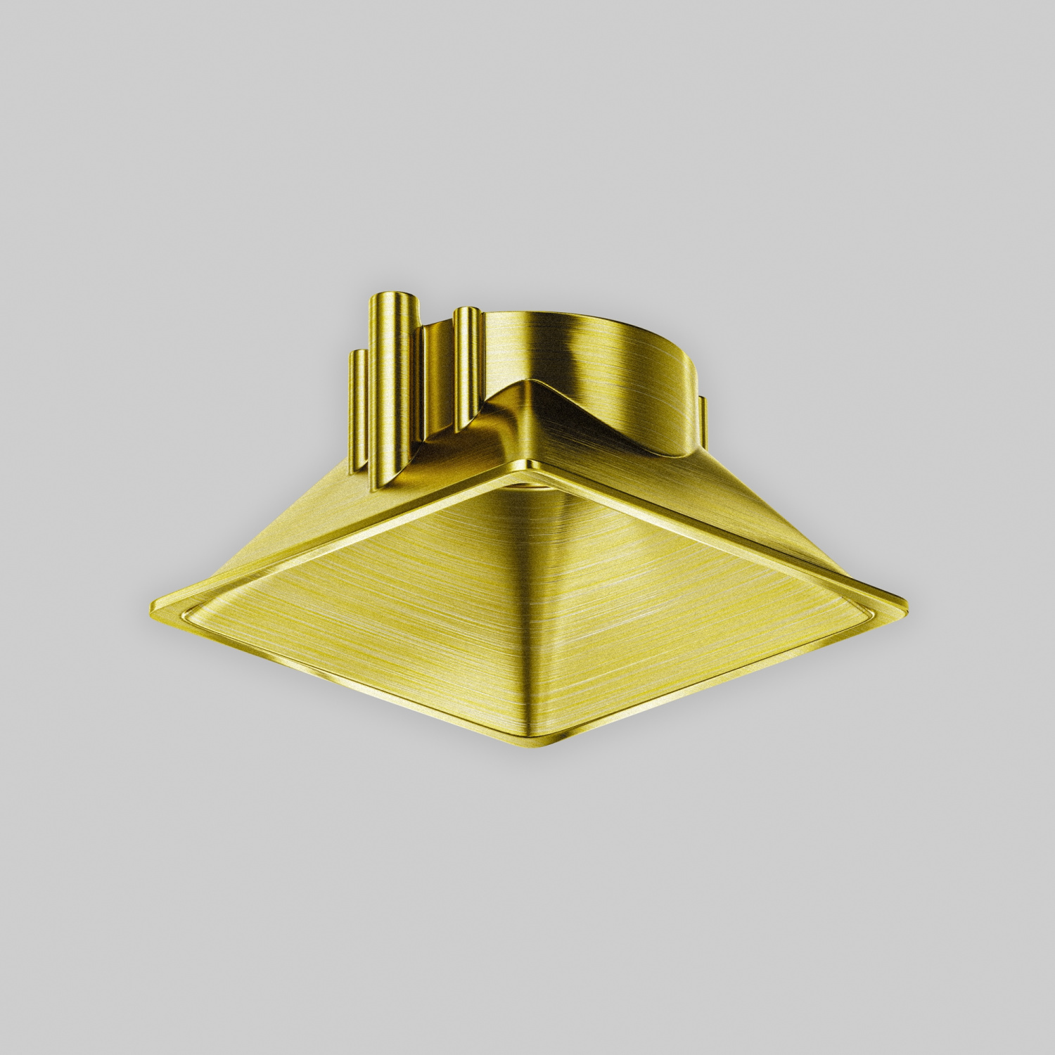 Maytoni Technical Accessories Аксессуар цвет: латунь Ring8-10W-SQ-BS