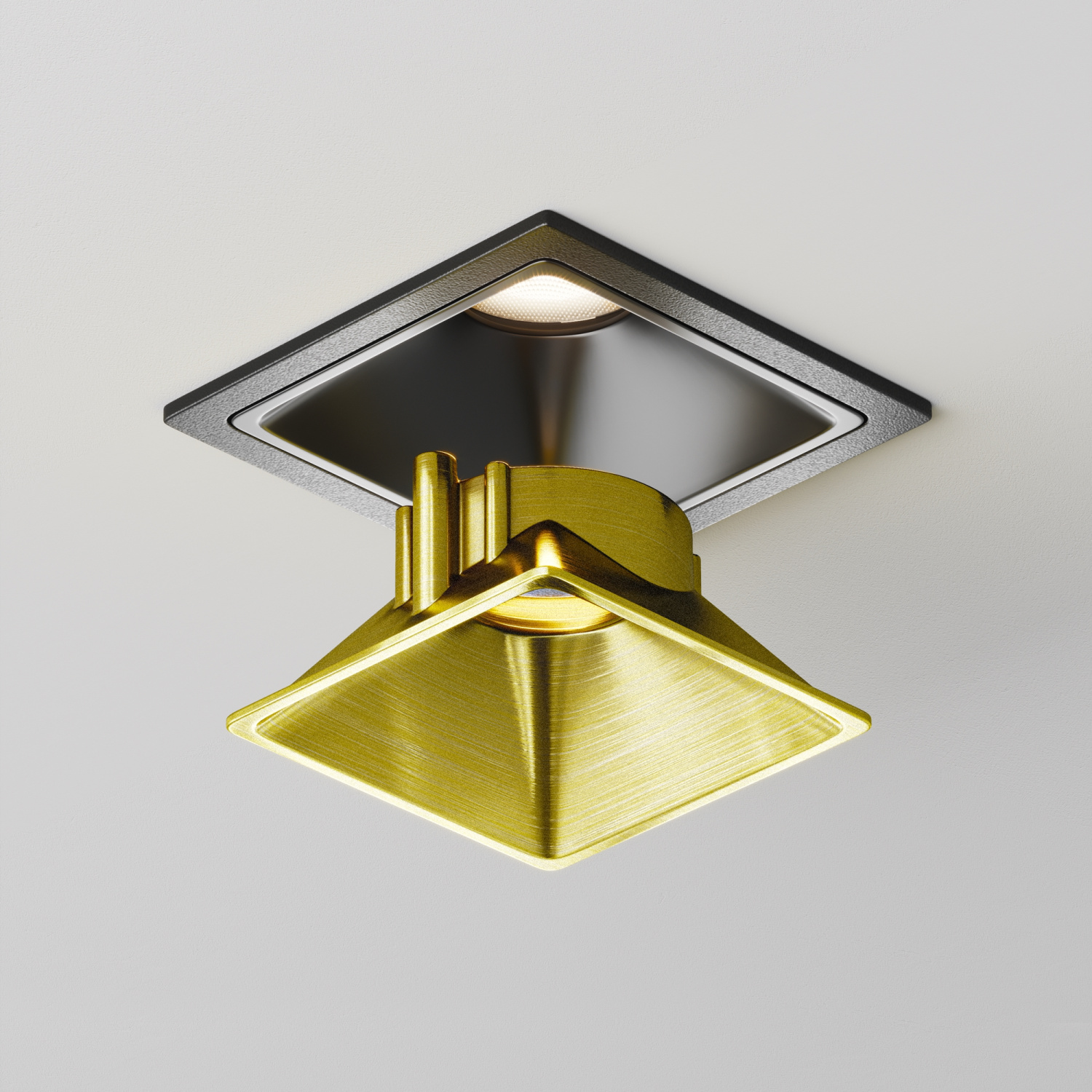 Maytoni Technical Accessories Аксессуар цвет: латунь Ring8-10W-SQ-BS