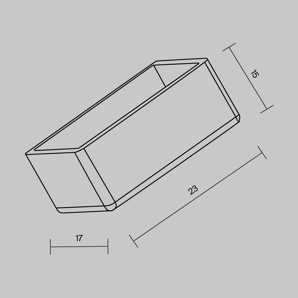 Maytoni Outdoor Комплектующие для уличной трековой системы O-TR001-SEC