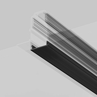 Maytoni Technical Декоративная накладка 1шт Exility черный TRA034DO-1B